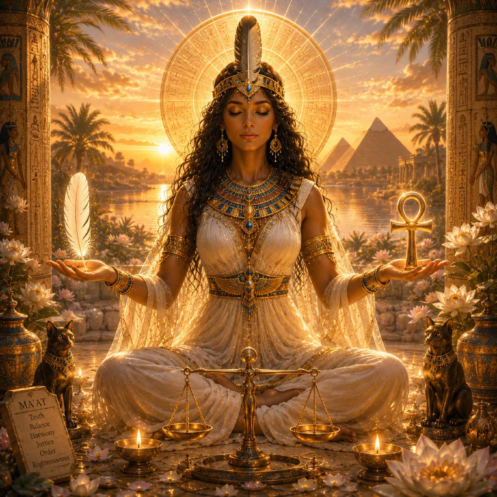 Maat IstenNő meditáció