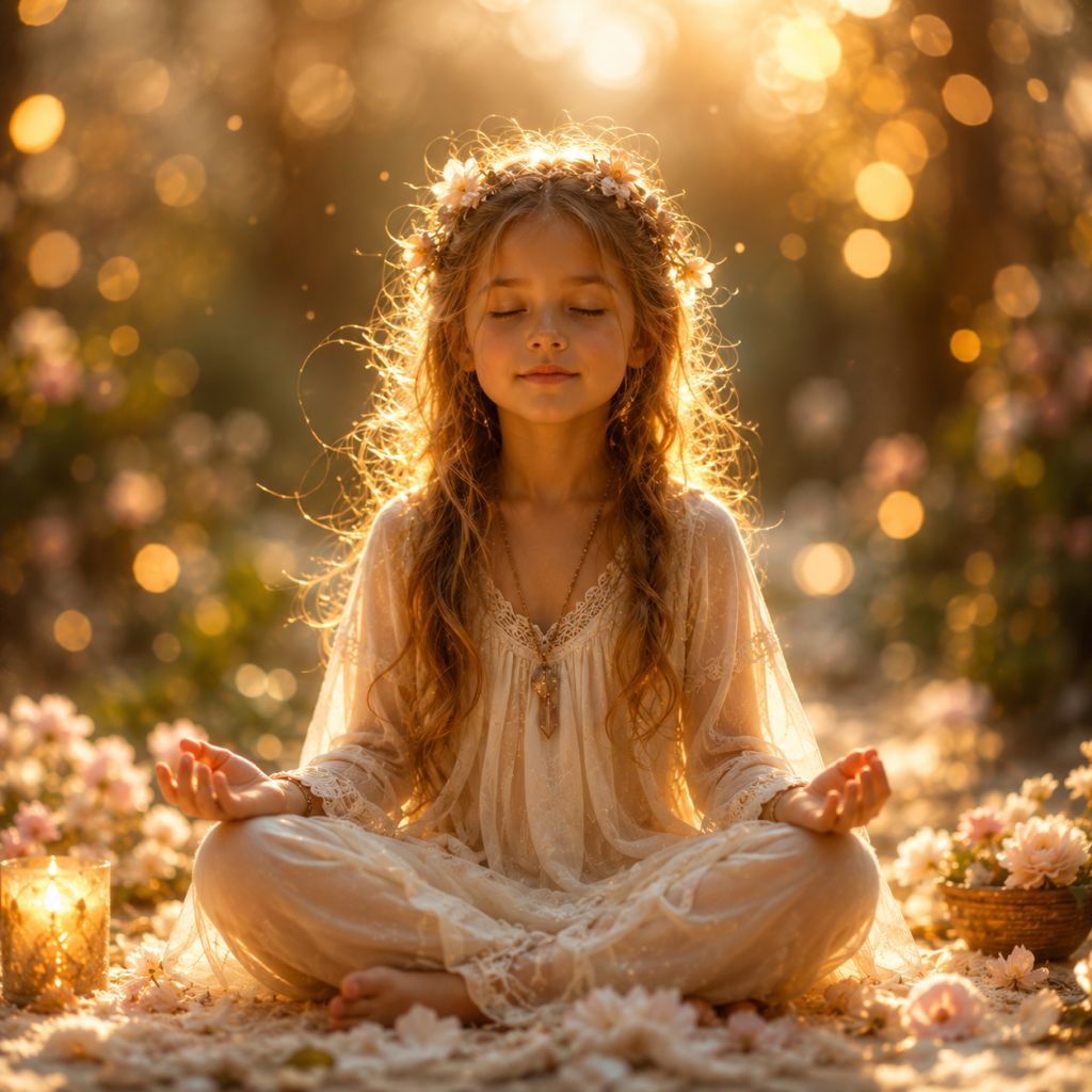 Ártatlan gyermek meditáció